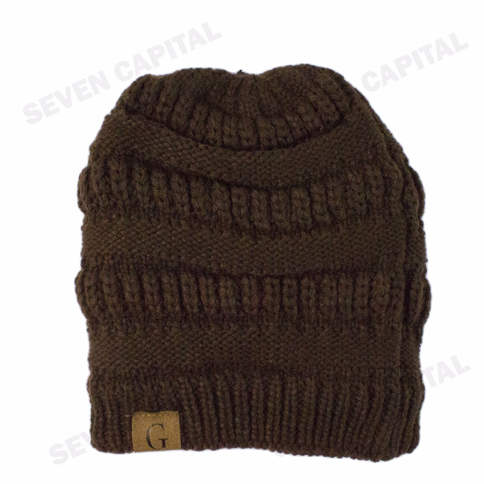 Women'S Men Knit Slouchy Baggy Beanie Oversize Winter Hat Ski Fleece Slouchy Cap