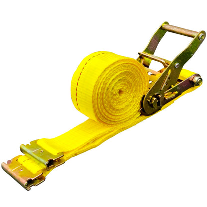 2" X 15' E-Track Ratchet Tie down Strap 4000 Lbs Breaking Strength 18 Pack