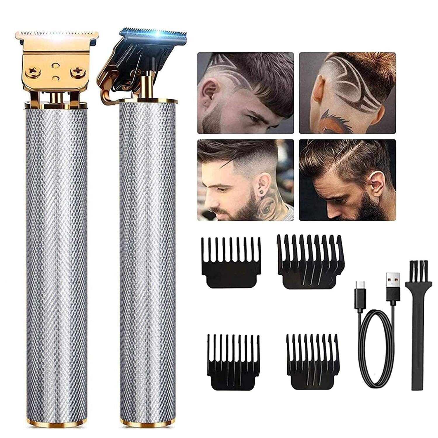Barber Essential: Professional Cordless Hair Clippers & Beard Trimmer – Precision Shaver for Fades, Line-Ups & Home Cuts | TikTok Grooming Find