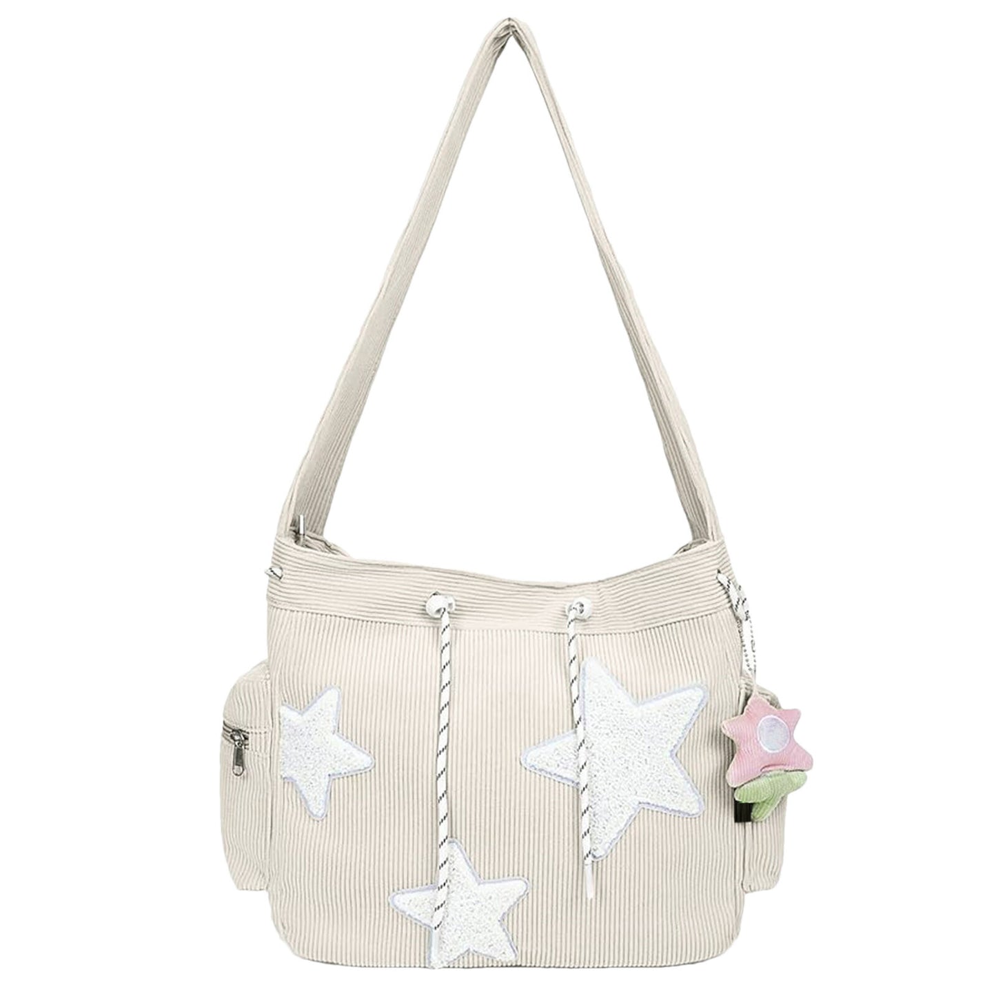 Star Tote Hobo Bag Women Aesthetic Messenger Cute Bag Handbag Large Capacity Tot