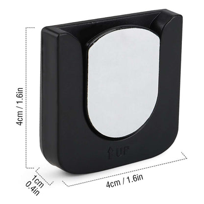 Magnetic Remote Control Holder – Wall Mount Organizer, Self-Adhesive, Space-Saving Storage for TV, AC, Fan Remotes – Easy Install, Strong ABS & Magnet