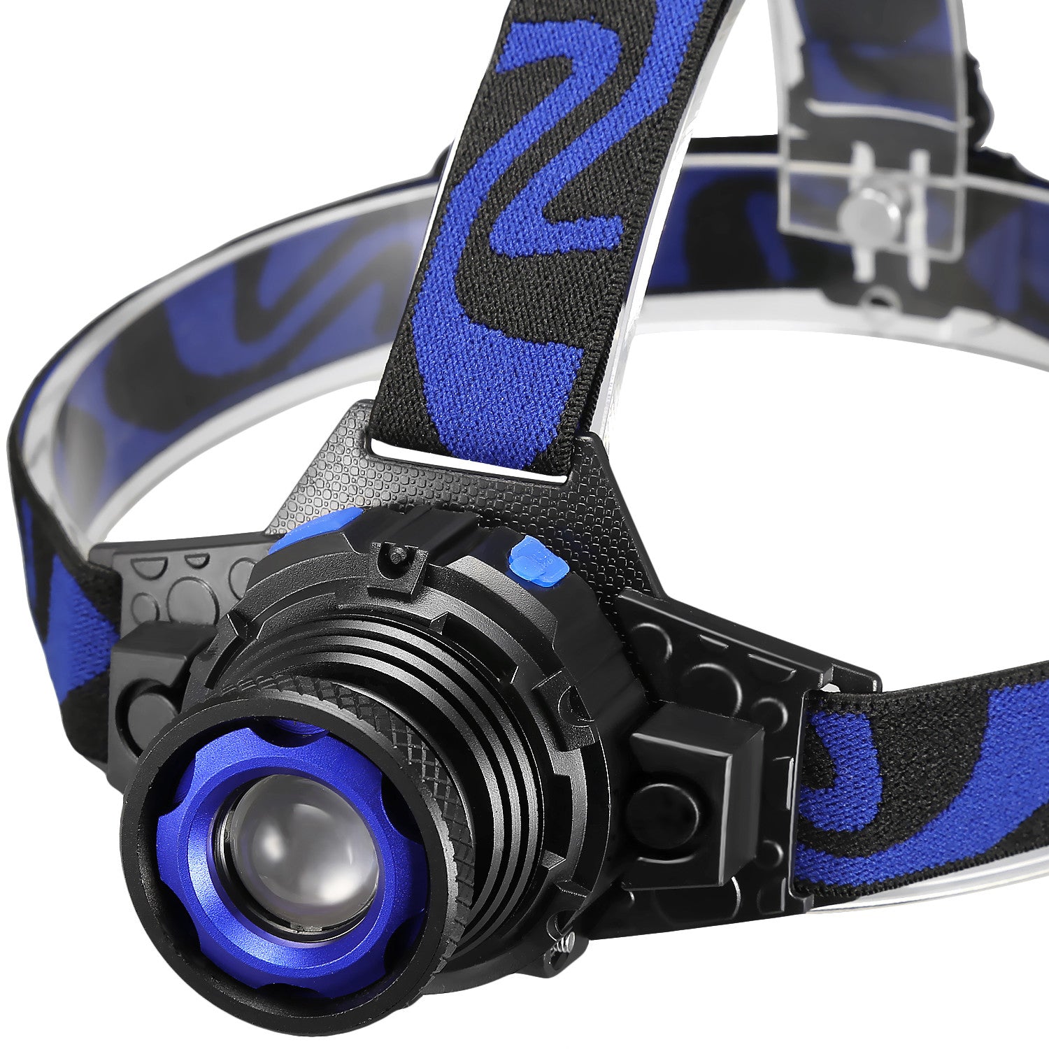 Tactical Headlight Rechargeable LED Headlamp+Batt+