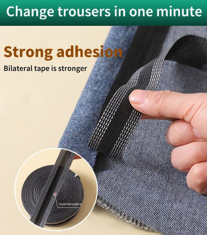 DIY 10M Iron-On Hemming Tape – No-Sew Clothing Repair Solution for Pants, Skirts, Dresses & Curtains – Self-Adhesive Fabric Fusing Tape for Easy Fixes