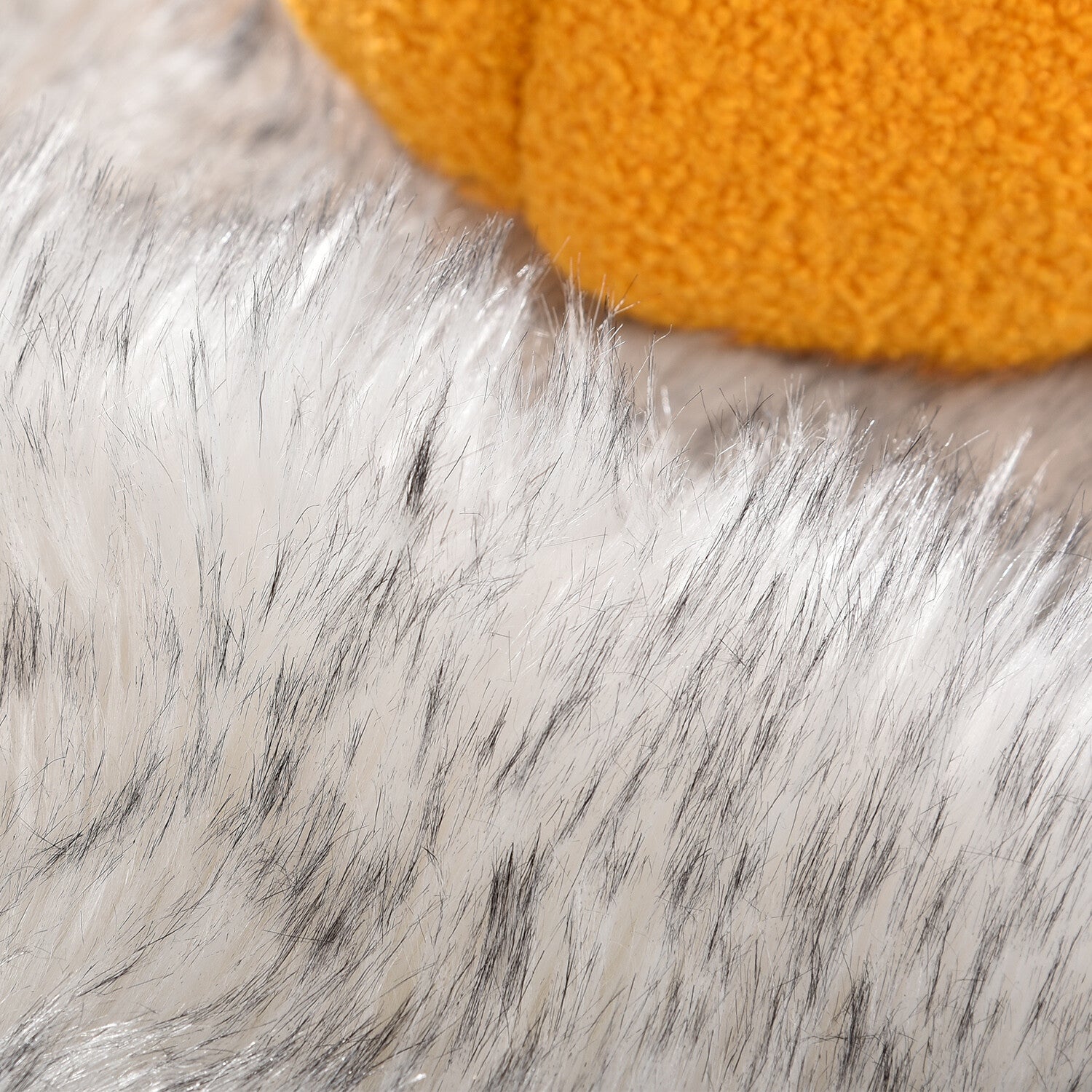 Faux Fur Sheepskin Fluffy Area Rugs round Shaggy Carpet for Bedroom Living Room