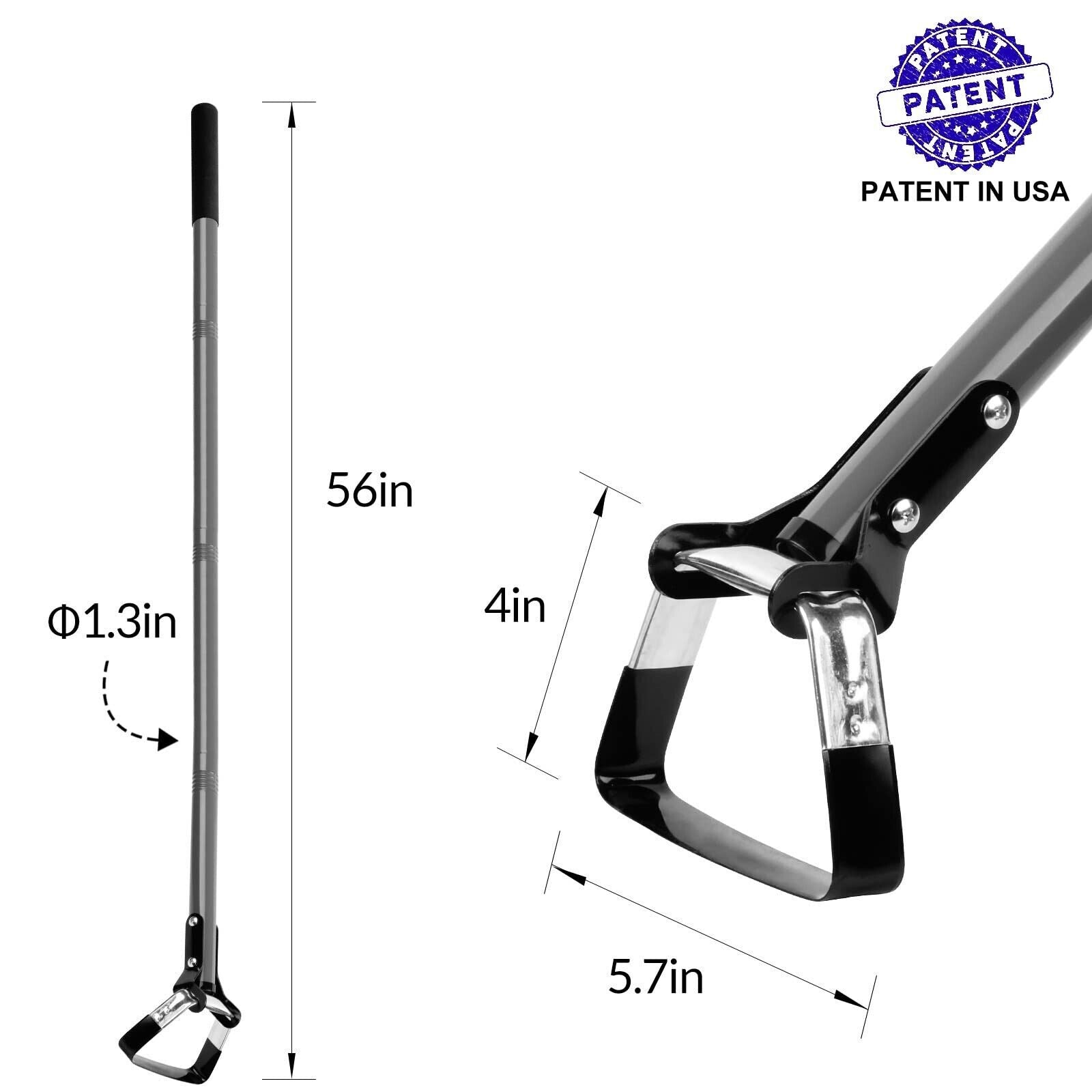 Walensee Action Hoe for Weeding Stirrup Hoe Tools for Garden Hula-Ho with Adj...