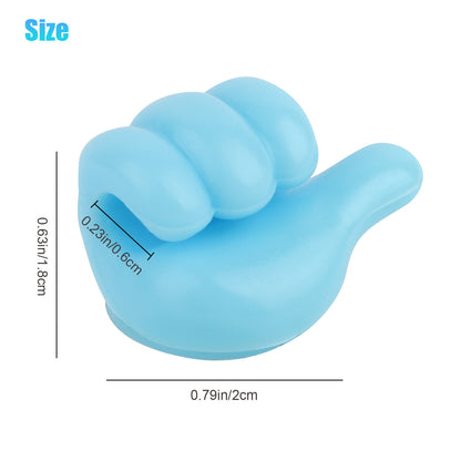 40X Thumb Shape Self Adhesive Hook Multifunctiona