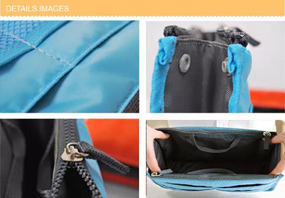 Women's Travel Purse Organizer Insert – Multi-Pocket Tote Handbag Liner for Easy Bag Swap, Lightweight Storage for Essentials, Makeup & Accessories