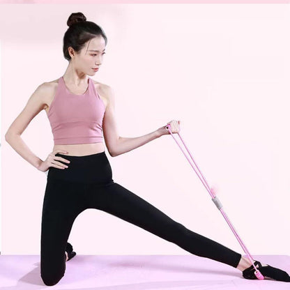 Fitness Figure 8 Yoga Pulling Rope Resistance Band & Arm Resistance Bands Workou