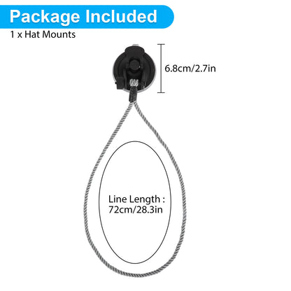 Cowboy Hat Mounts Holder Storage Rack for Glass Door Vehicles Dashes Heavy Duty