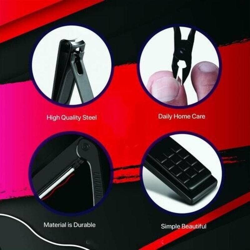 18PCS Manicure Set Pedicure Tools and Nail Clippers Professional Stainless Steel