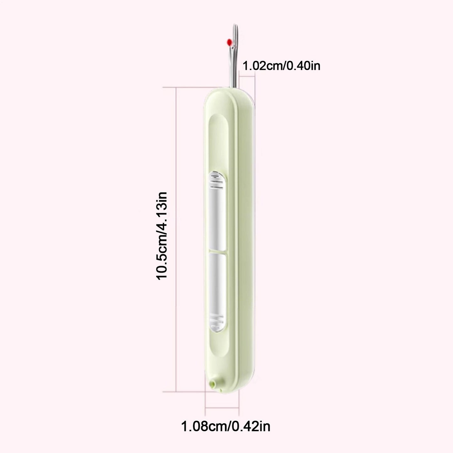 2 in 1 Needle Threader Seam Ripper Double-End Sewing Tool DIY Cross Stitch Craft