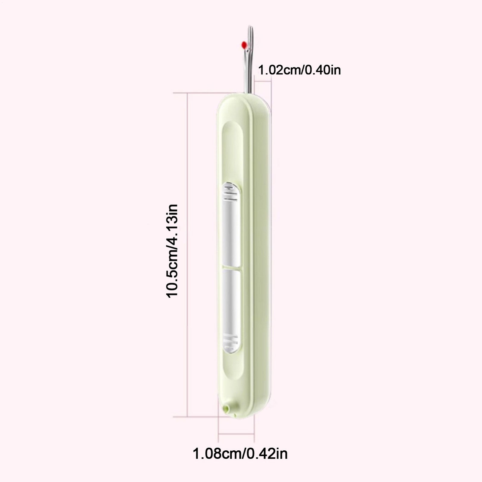 2 in 1 Needle Threader Seam Ripper Double-End Sewing Tool DIY Cross Stitch Craft