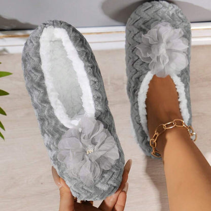 Women’s Plush Indoor Slippers – Soft, Cozy & Warm with Non-Slip Sole, Cute Designs, Machine Washable, Perfect Winter Gift for Couples