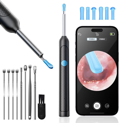 Ear Wax Remova Ear Wax Remover Tool with 8 Ear Set, Ear Cleaner with Camera USA
