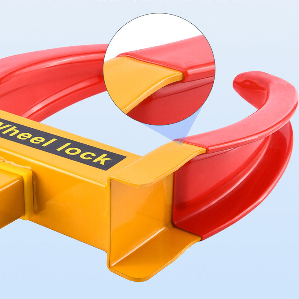 Anti Theft Wheel Lock Clamp Boot Tire Claw Trailer Auto Car Truck Towing Safety