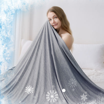 50"X70" Cooling Blanket for Hot Sleepers Lightweight Summer Cold Thin Blankets