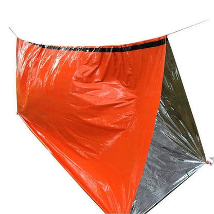 Camping Thermal Sleeping Bag Emergency Survival Hiking Blanket Gear Kit Outdoor
