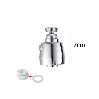 2 X Rotating 360° Faucet Movable Kitchen Tap Head Water Saving Nozzle Sprayer