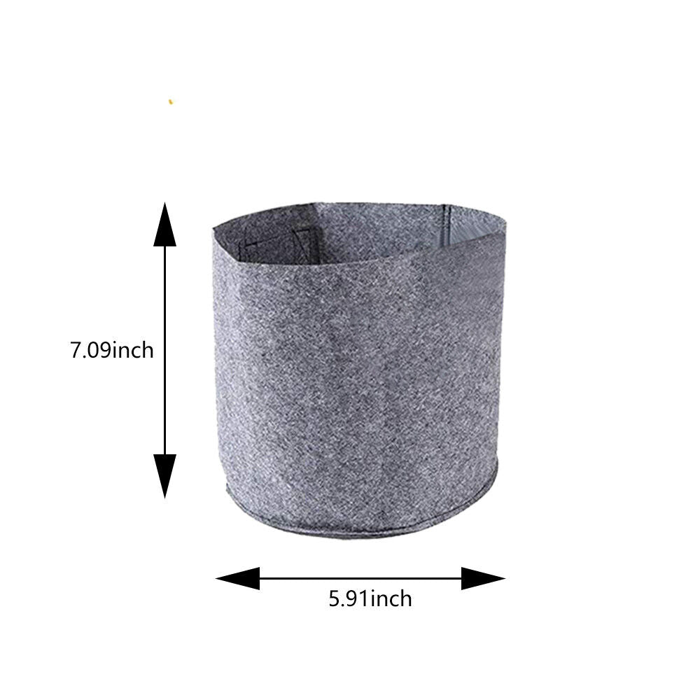 Plant Grow Bags | 5/10pcs 1-30 Gallon Thickened Nonwoven Fabric Pots | Durable & Breathable Containers for Gardening, Vegetables & Flowers