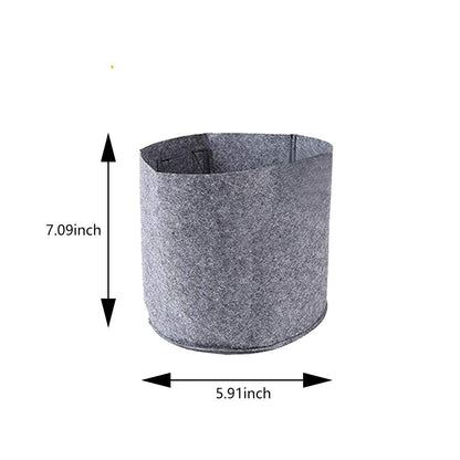 Plant Grow Bags | 5/10pcs 1-30 Gallon Thickened Nonwoven Fabric Pots | Durable & Breathable Containers for Gardening, Vegetables & Flowers