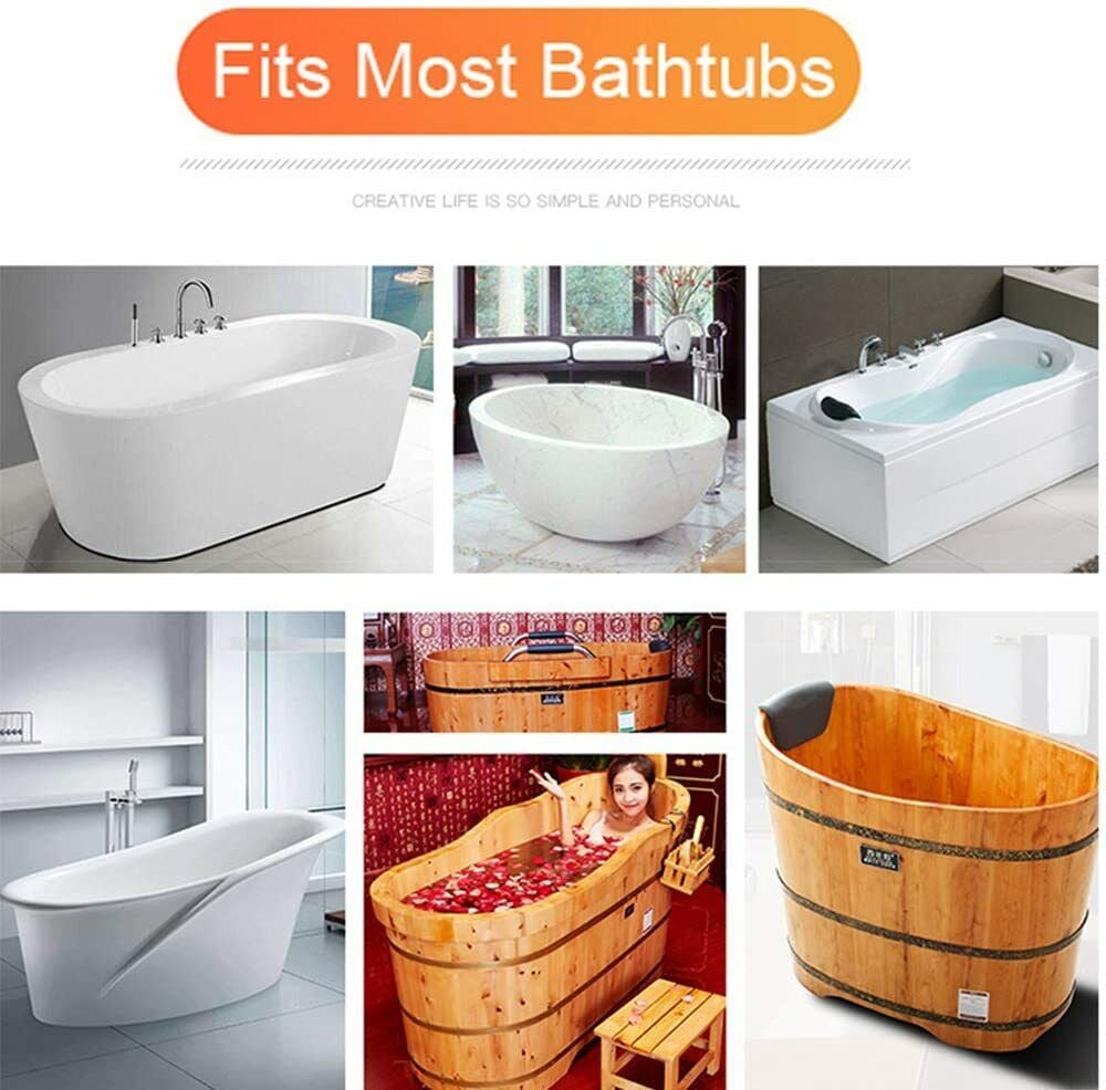 Bathtub Tray Caddy, Luxury Bamboo Bath Table – Expandable Solid Wood Holder for Wine, Books & Spa Essentials Wooden Gift 