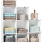 yarn storage Closet Organizer Portable Storage Shelf for Clothes, Toys & Books - 9 Cube Space Saving Storage Unit