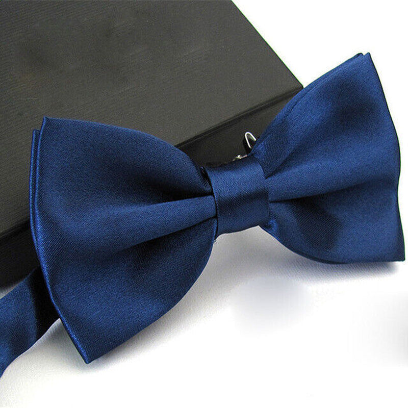 Mens Bow Tie Pre-Tied Adjustable Tuxedo Bowtie for Wedding Prom Suit | Fashion Novelty Necktie | Formal Wear Accessory | Gift for Him