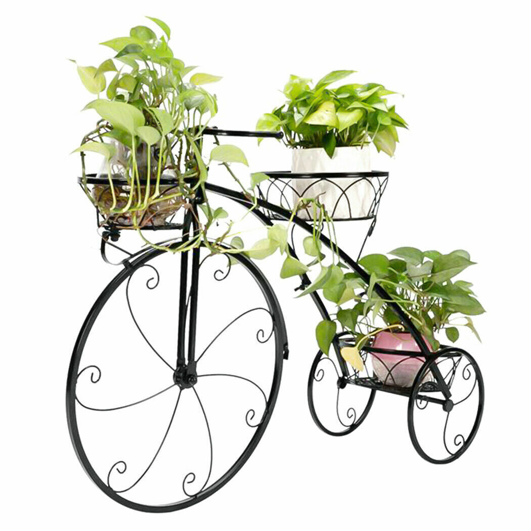 Thick Multi Tier Metal Plant Stand Display Bonsai Shelf Home Garden Patio Room