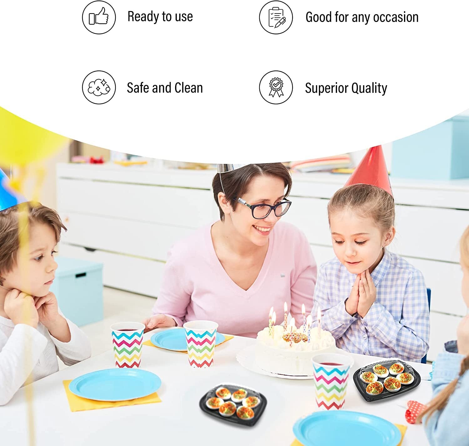 MT Products Plastic Deviled Egg Carrier/Devile