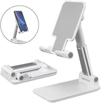 Adjustable Cell Phone Stand Holder Desk Dock Mount for Ipad Iphone Kindle Tablet