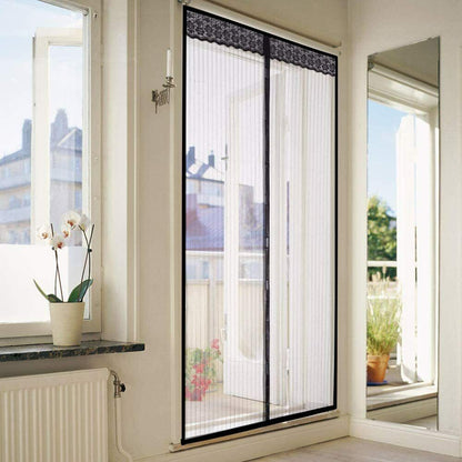 Magnetic Screen Door Mesh Hands-Free Net Mosquito Fly Insect Bug Curtain Closer