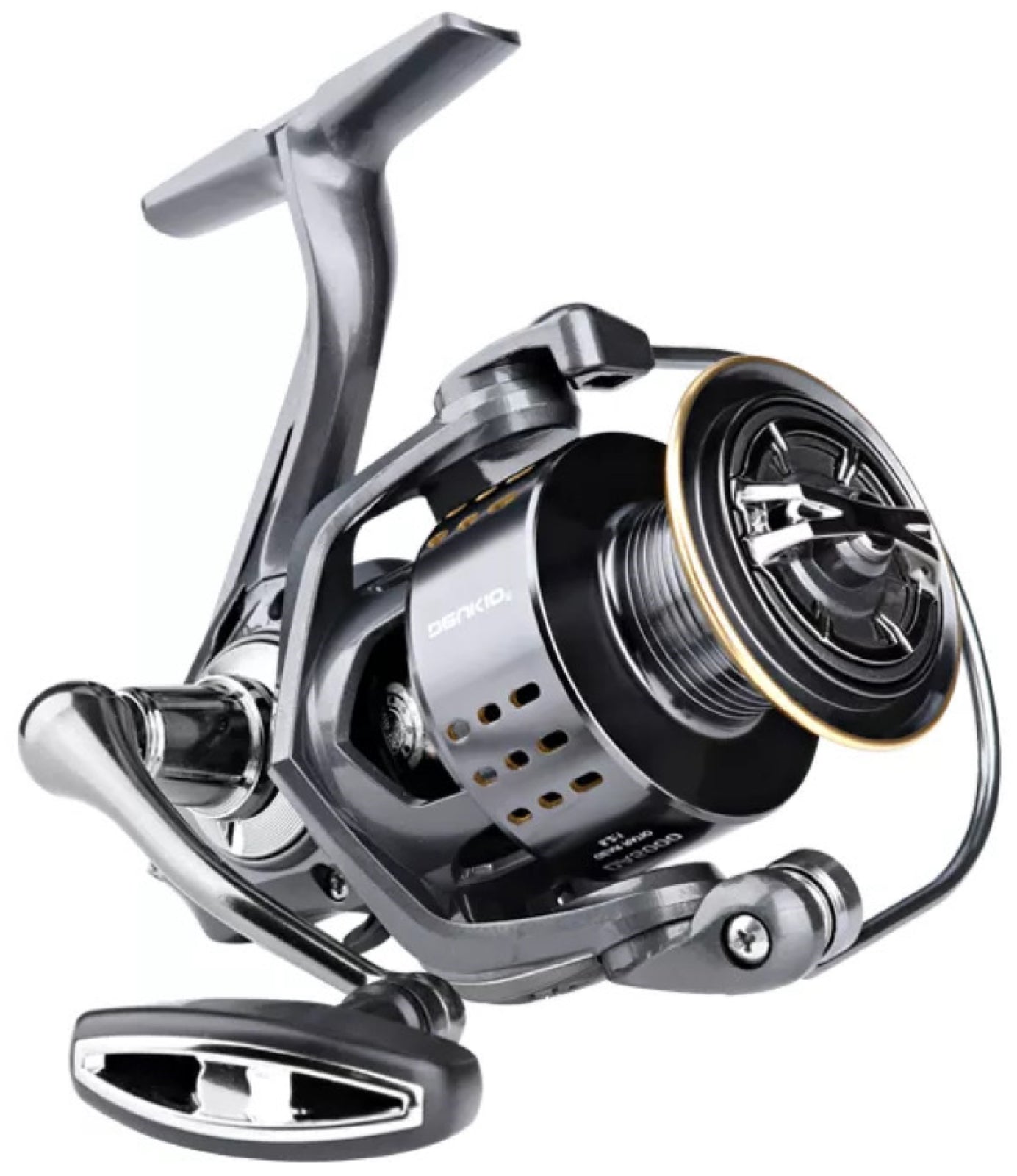Precision Spinning Fishing Reel 5.2:1 Metal Spool Freshwater Saltwater Right/Left Hand | DEUKIO DA2000–DA7000 | Heavy Duty, High Drag, Smooth Casting