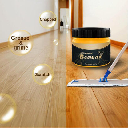 Beeswax Furniture Polish,Wood Seasoning Beewax Natural Wood Wax Traditional