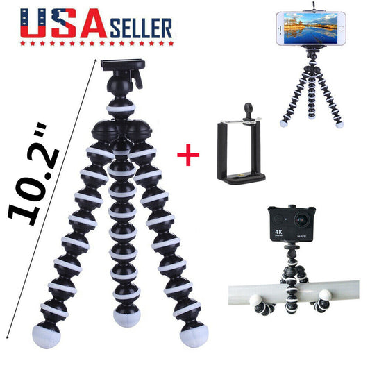 Portable Flexible Tripod Octopus Stand Gorilla Pod for Gopro Camera/Slr/Dv Phone