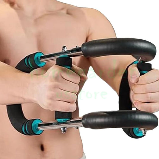 Upper Body Workout Tool Power Twister Bar 40-110LB Adjustable Arm Chest Trainer