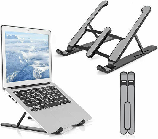 Portable Laptop Stand Adjustable Foldable Notebook Tablet Holder Computer Desk
