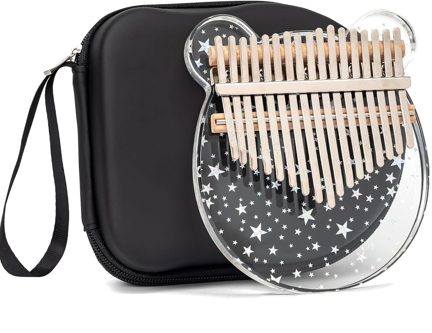 17-Key Kalimba Thumb Piano – Easy-to-Play Mbira for Beginners, Adults & Kids | Relaxing Aesthetic Gift Idea