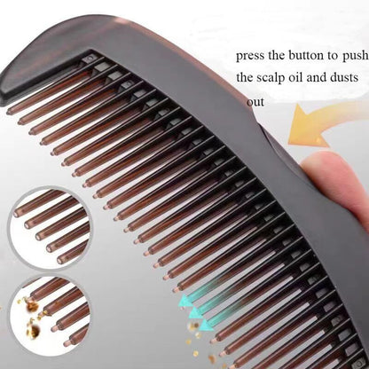 dandruff remover comb for Scalp Care – Removes Dandruff & Oil, Deep Scratching Relief, Easy to Clean, Portable & Compact, for Women, Gift Haircare