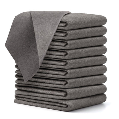 10-Count Magic Cleaning Cloth: Reusable Thickened Streak-Free Microfiber Cloths