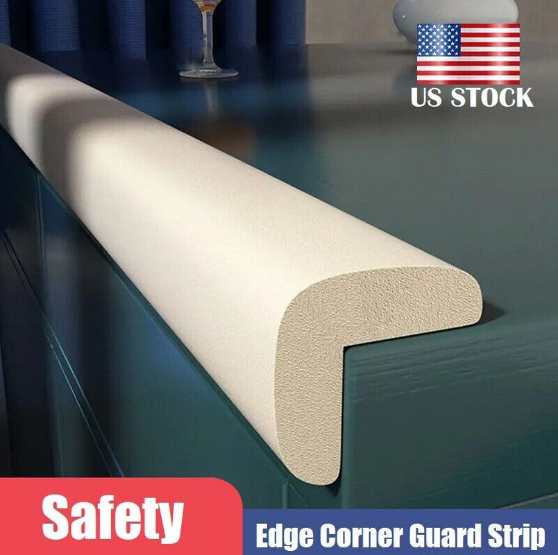 2M Baby Safety Table Desk Edge Corner Guard Strip Bumper Protector with Tape USA