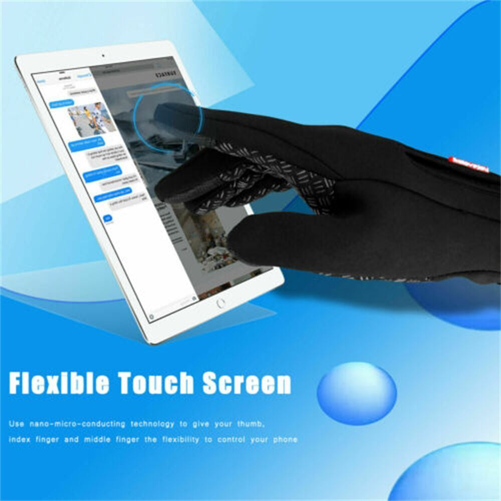 Winter Touch Screen Warm Cycling Gloves Premium Thermal Windproof Work Gloves