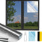 Window Privacy Film One Way,Reflective Mirror 17.5 Inch X 6.5 Feet, Black
