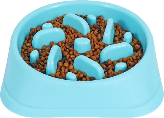 slow feeder dog bowl Slow Feeder Dog Bowl for Fast Eaters - Anti-Choke Puzzle Bowl, Non-Slip, BPA-Free, Easy to Clean, Perfect for Puppies & Medium Dogs