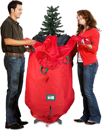 Christmas Tree Storage Bag 6FT 7.5 FT Upright Heavy Duty with Zipper and Handles