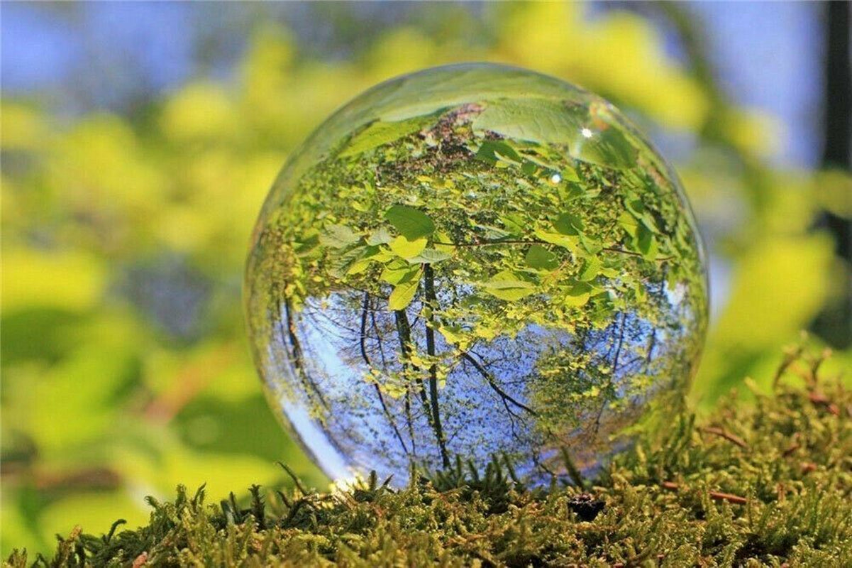 60Mm Photography Crystal Ball Sphere Decoration Lens Photo Prop Lensball Clear