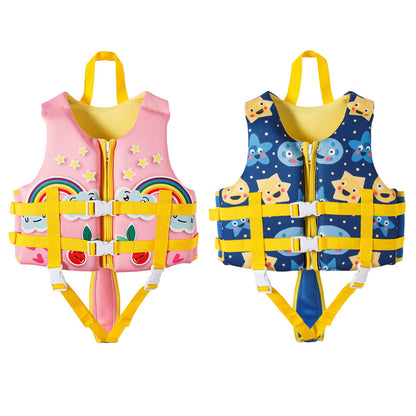 Kid Child Watersports Swim Vest Life Jacket Boys Girls Training Aid Flotation US