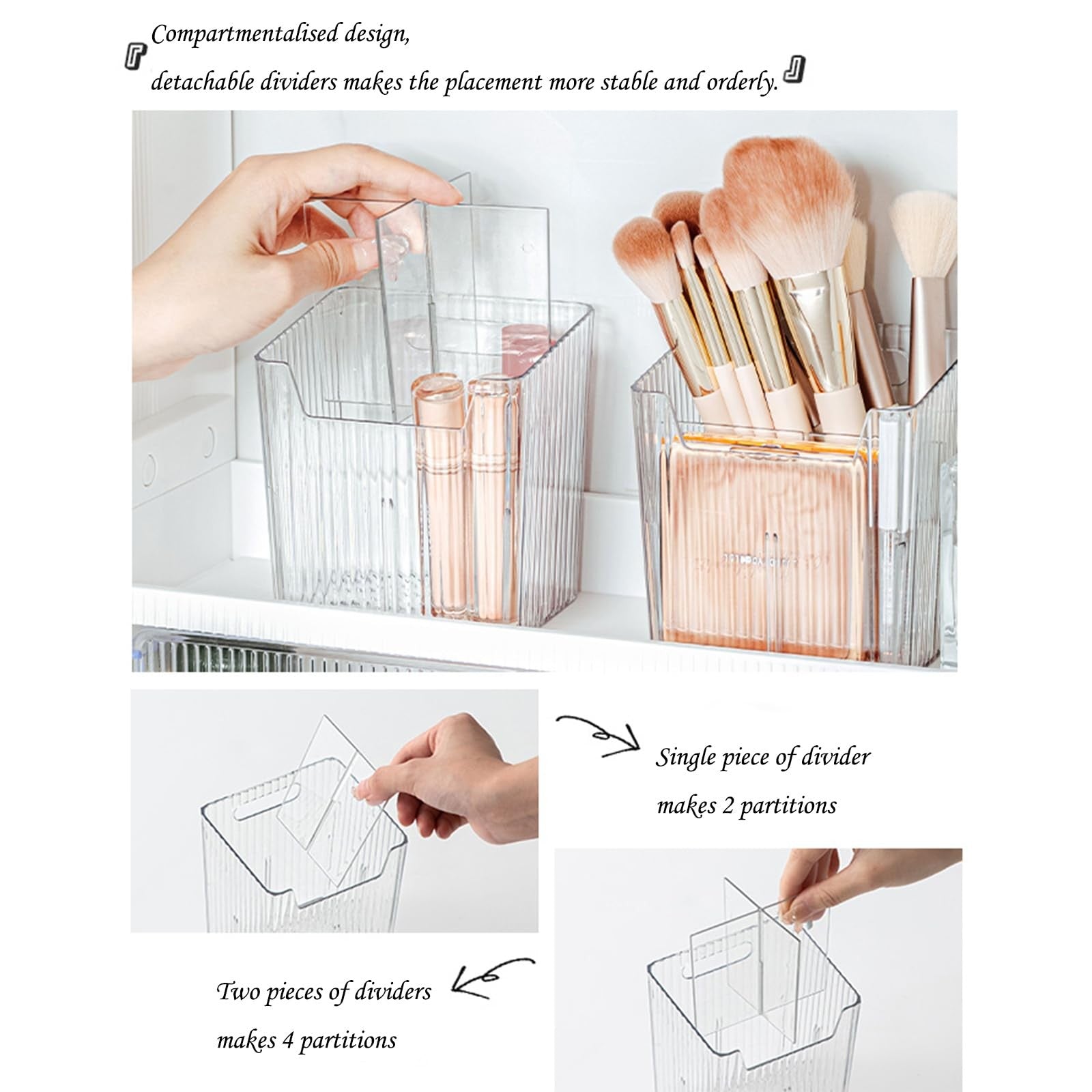 Set of 2 Storage Organizer Bins Wall Mounted Shower Caddy, Bathroom Shelves S...