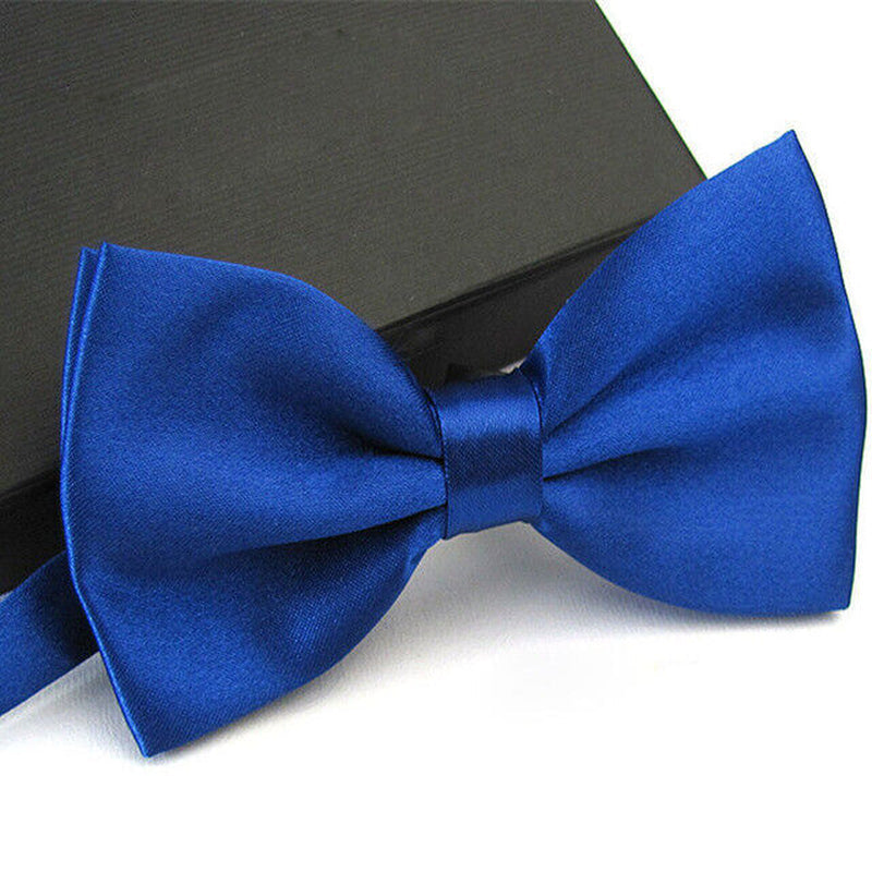 Mens Bow Tie Pre-Tied Adjustable Tuxedo Bowtie for Wedding Prom Suit | Fashion Novelty Necktie | Formal Wear Accessory | Gift for Him