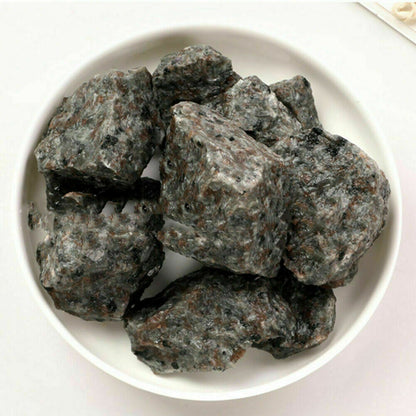 Orange Stone Crystal Natural 100G Flame Fire Stone Syenite Containing Fluorescent Sodalite Rough Raw