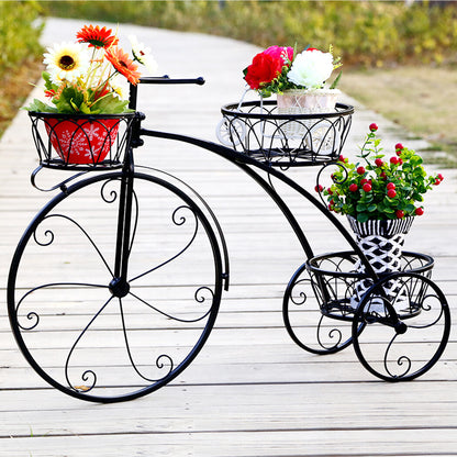 Thick Multi Tier Metal Plant Stand Display Bonsai Shelf Home Garden Patio Room
